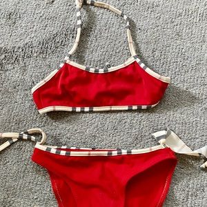 Burberry swimsuit (girls) size 4